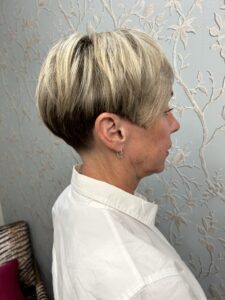 professional woman's haircut Elizabeth Hair Salon Minnetonka